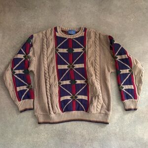 LOBO by Pendleton 100% Cotton Knit Sweater